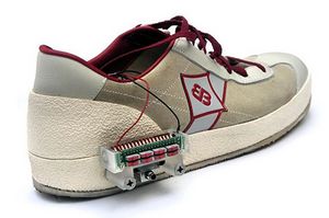 Электрогенератор внутри обуви
