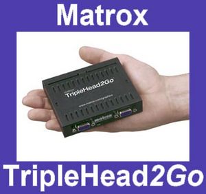 Matrox dualhead2go учит бизнес экономить на мониторах