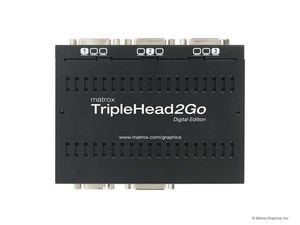Matrox triplehead2go: игры и работа на трёх дисплеях