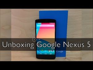 Nexus 5: unboxing