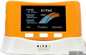 Zotac nitro: контроллер разгона видеокарты